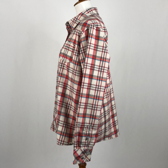 The North Face Plaid Print Button Down Shirt XL - Picture 2 of 7